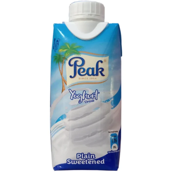 PEAK YOGHURT PLAIN 318ML