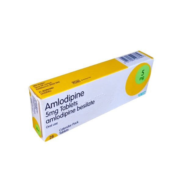 AMLODIPINE 5mg TEVA