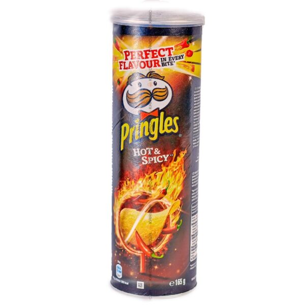 PRINGLES HOT & SPICY 165g