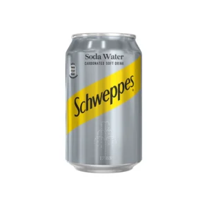SCHWEPPES Soda Water Can