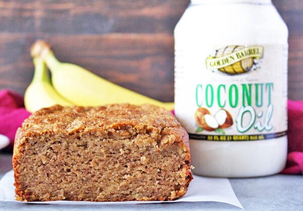 BANANA BREAD WITH COCONUT
