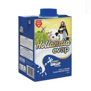 Hollandia evap milk 190g