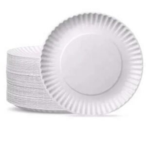 FLAT DISPOSABLE PLATE
