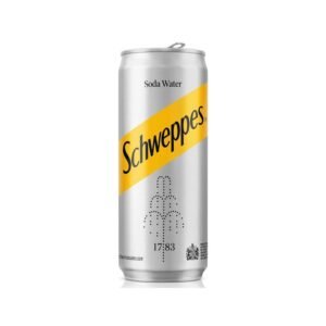 SCHWEPPES Soda Water Can